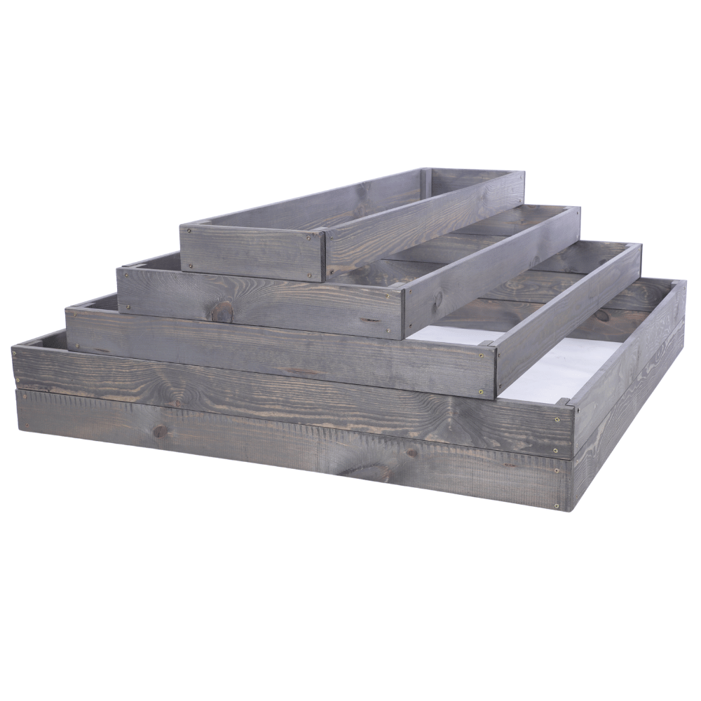 Skrzynia na warzywa kaskadowa skrzynie na warzywniak regulacja 45x117x120