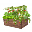 Skrzynia na warzywa skrzynie na warzywnik inspekt donica grządka 45x120x90