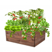 Skrzynia na warzywa skrzynie na warzywnik inspekt donica grządka 45x120x100