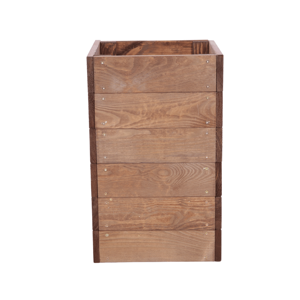 Skrzynia na warzywa skrzynie na warzywniak inspekt donica grządka 54x33x30