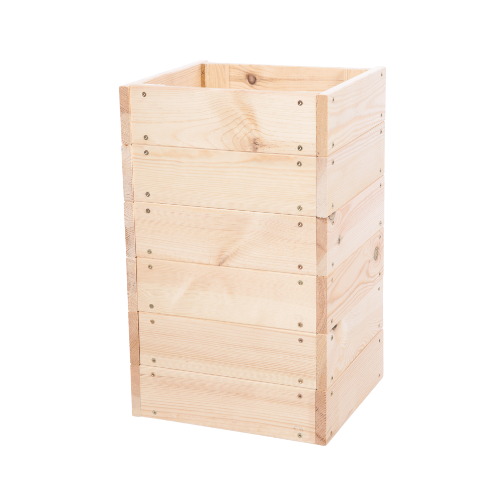 Skrzynia na warzywa skrzynie na warzywniak inspekt donica grządka 54x33x30