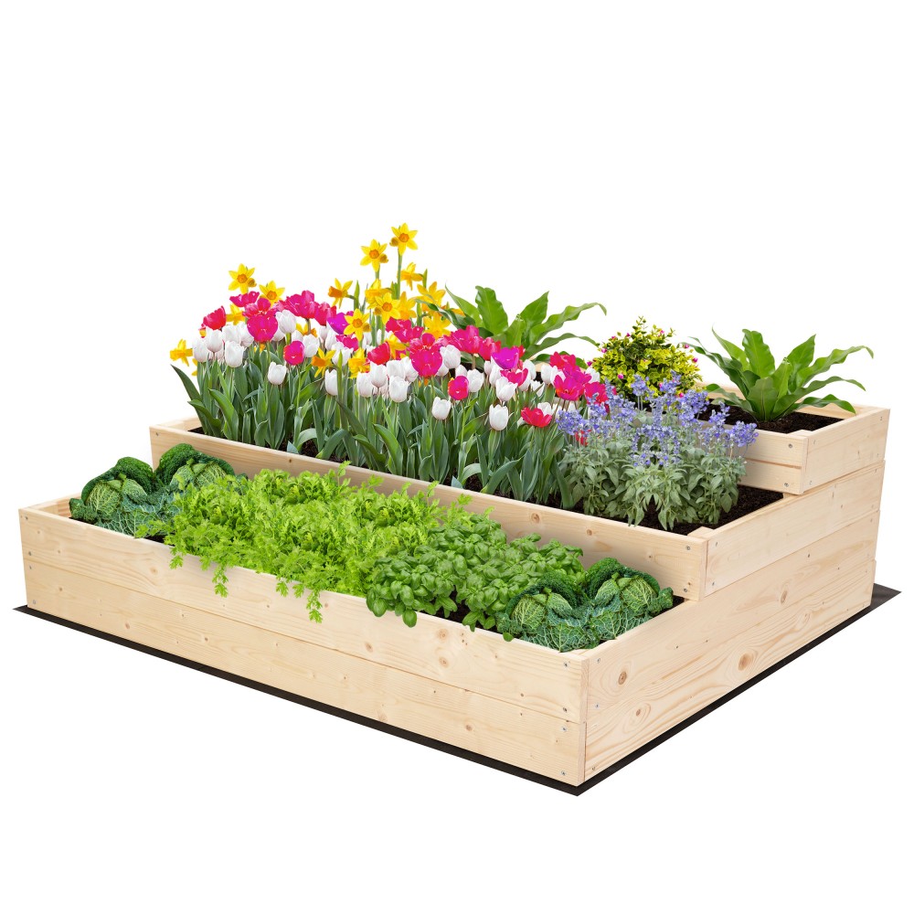 Skrzynia na warzywa warzywniak grządka IMPREGNOWANY 36x120x90 GRATISY EKO