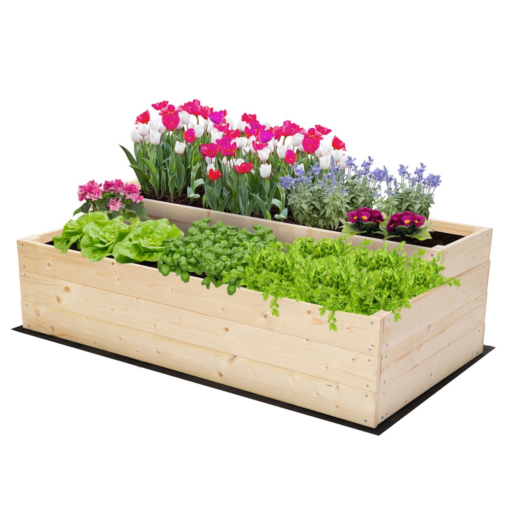 Skrzynia na warzywa warzywniak grządka IMPREGNOWANY 36x120x60 GRATISY EKO