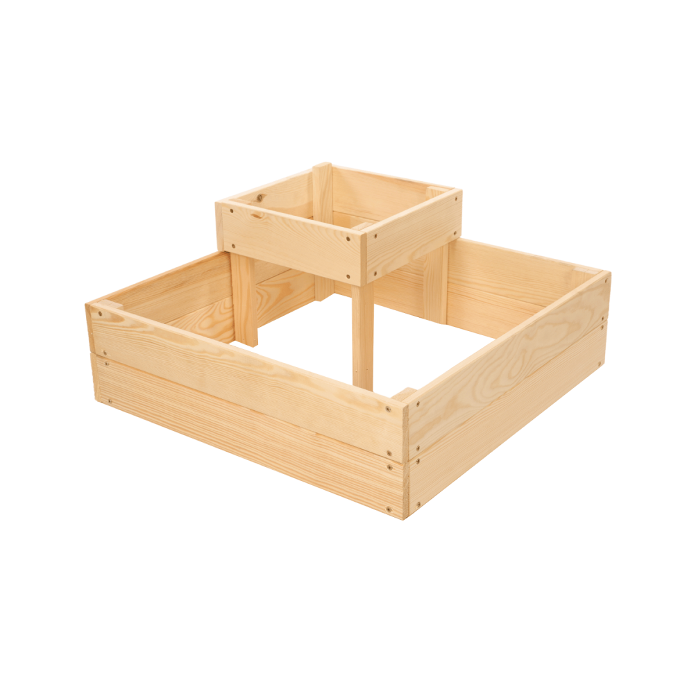 Narożna skrzynia na warzywa warzywniak inspekt donica 27x60x60 GRATISY ECO