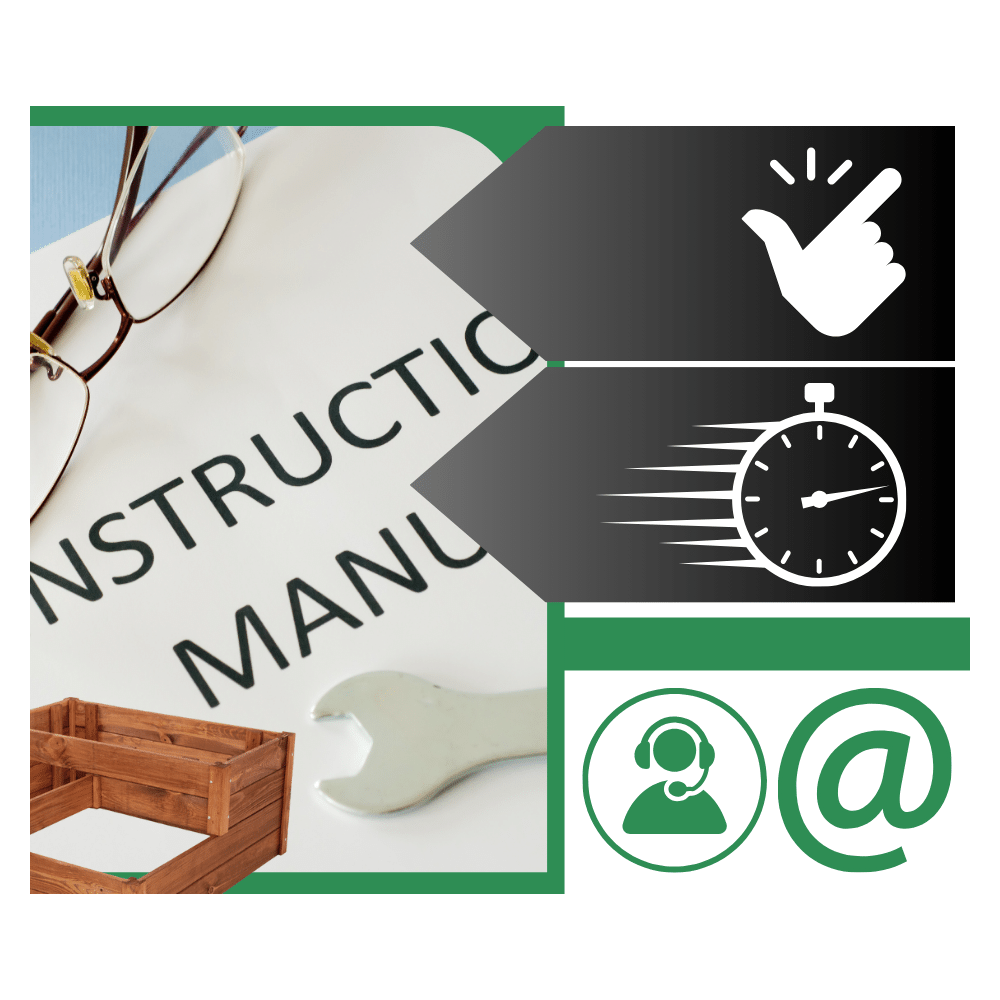 Skrzynia na warzywa warzywniak grządka IMPREGNOWANY 36x80x80 INSPEKT EKO