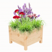 Drewniana donica ogrodowa doniczka skrzynka na kwiaty 31x40x40 EKO