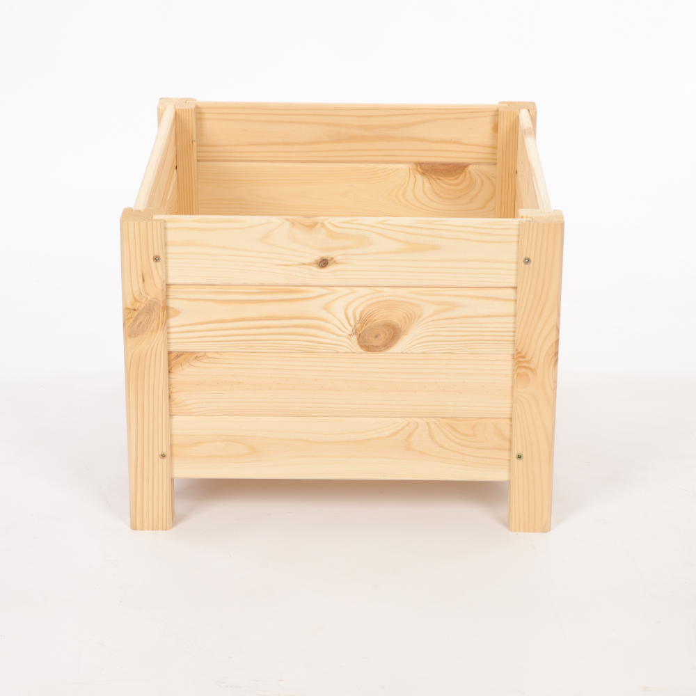 Drewniana donica ogrodowa doniczka skrzynka na kwiaty 31x40x40 EKO