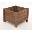 Drewniana donica ogrodowa doniczka skrzynka na kwiaty 31x40x40 na nogach