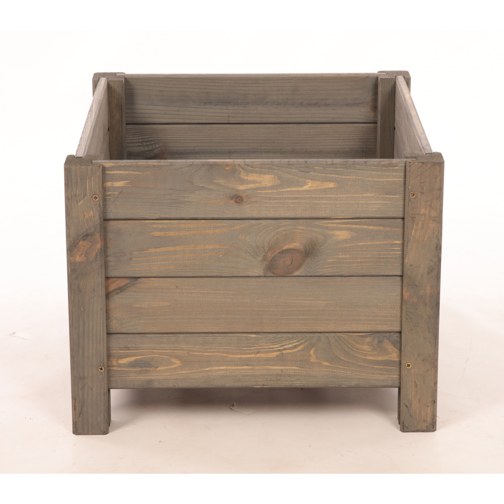 Drewniana donica ogrodowa doniczka skrzynka na kwiaty 31x40x40 na nogach