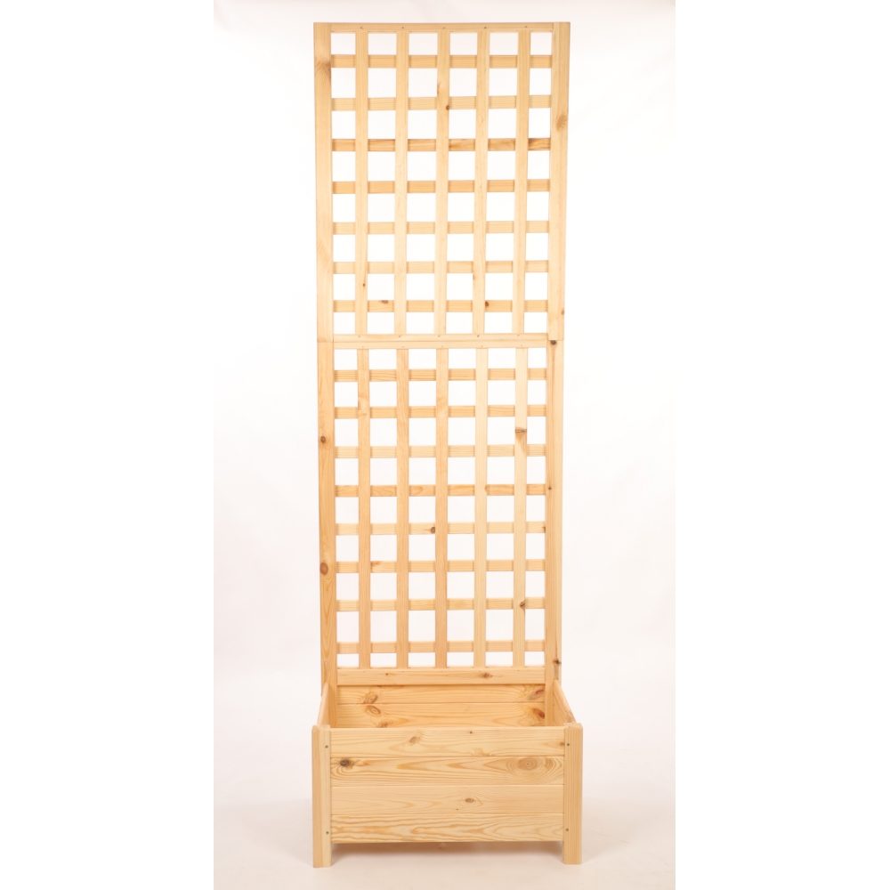 Pergola drewniana wysoka doniczka skrzynka na kwiaty 190x60x40 na nogach