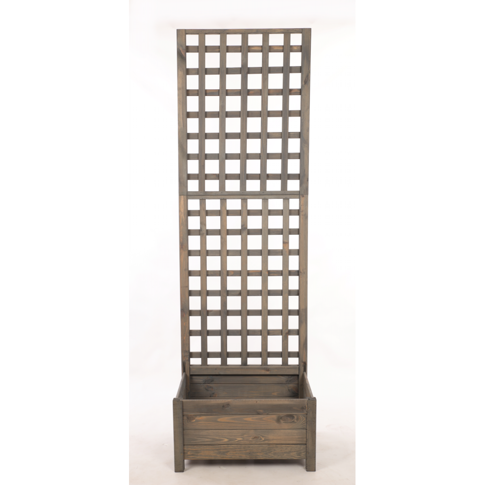 Pergola drewniana wysoka doniczka skrzynka na kwiaty 190x60x40 na nogach