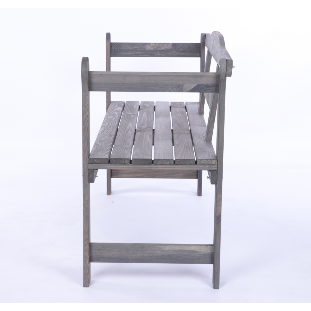 Ławka z oparciem ławka ogrodowa drewniana ławka do przedpokoju IMPREGNOWANA