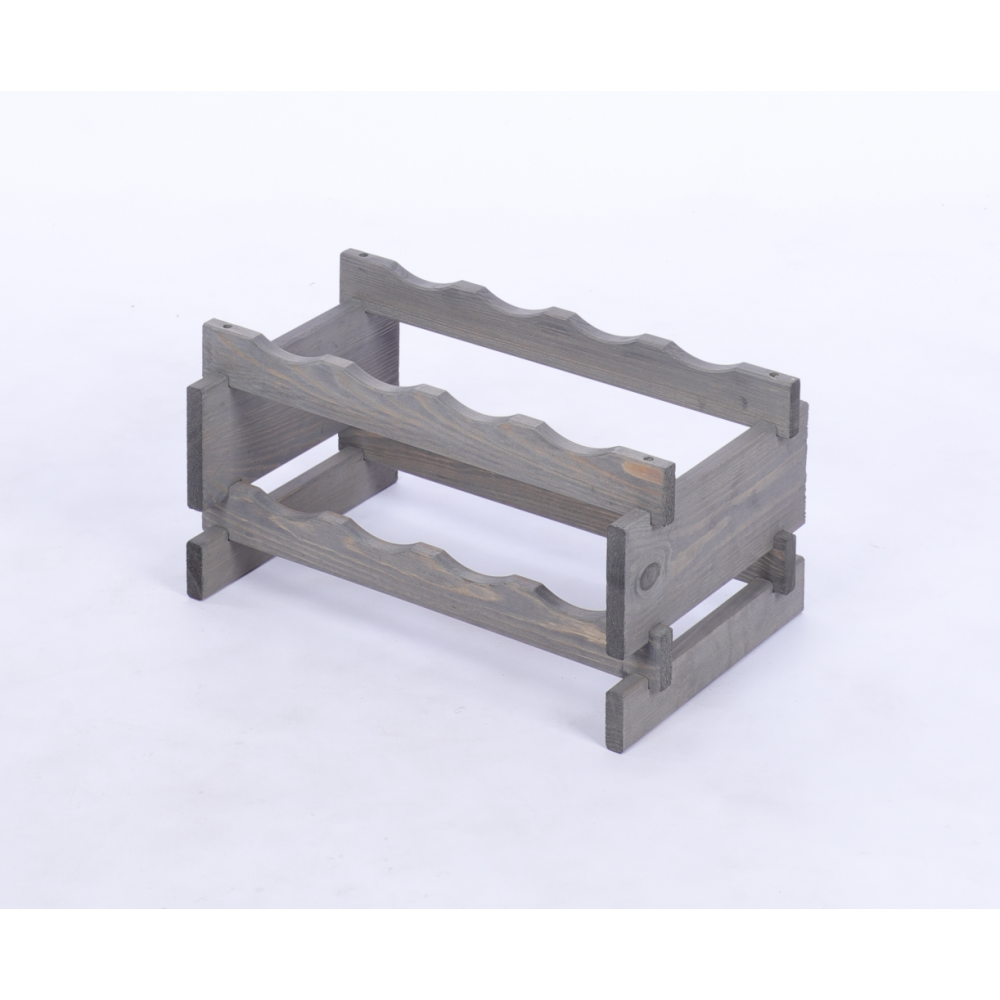 Stojak na wino regał modułowy na butelki 2x4 but WĄSKI ECO BEZ NARZĘDZI