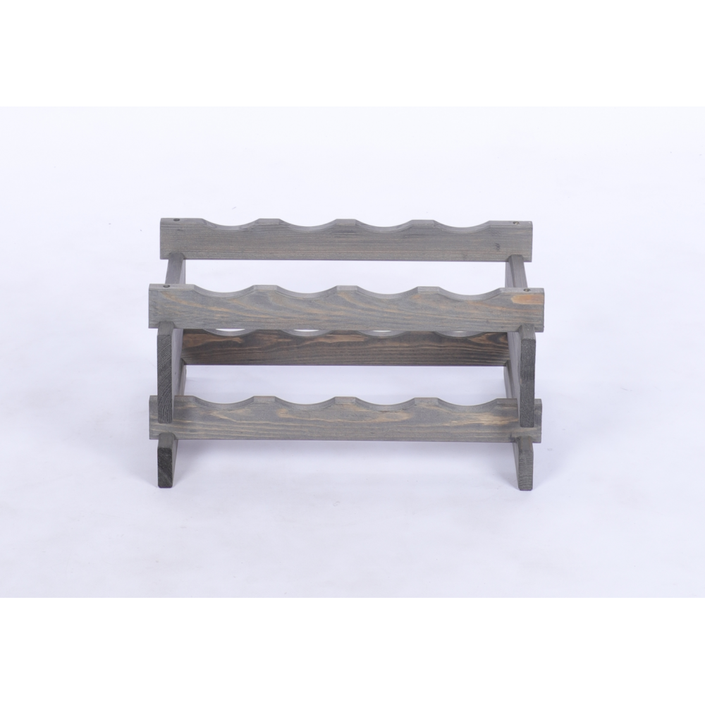 Stojak na wino regał modułowy na butelki 2x4 but WĄSKI ECO BEZ NARZĘDZI