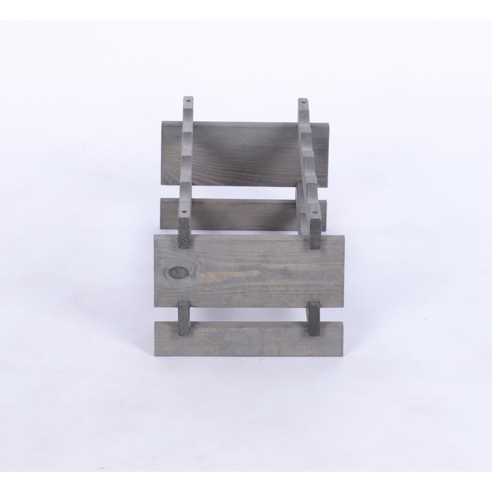 Stojak na wino regał modułowy na butelki 2x4 but WĄSKI ECO BEZ NARZĘDZI