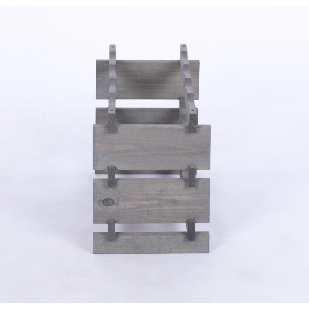 Stojak na wino regał modułowy na butelki 3x4 but WĄSKI ECO BEZ NARZĘDZI