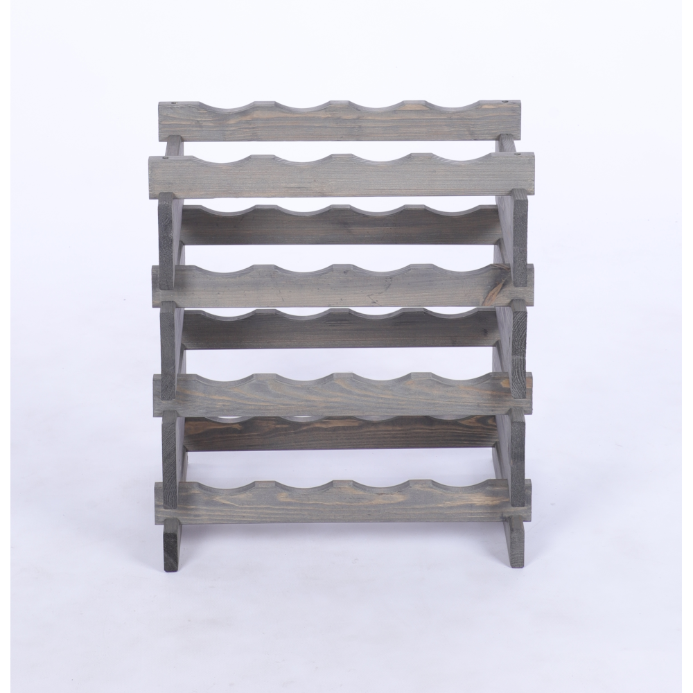 Stojak na wino regał modułowy na butelki 4x4 but WĄSKI ECO BEZ NARZĘDZI