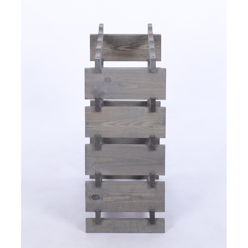 Stojak na wino regał modułowy na butelki 5x4 but BUDUJ JAK KLOCKI EKO