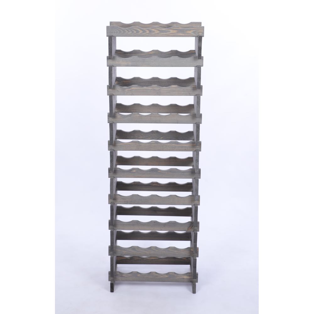 Stojak na wino regał modułowy na butelki 10x4 but DUŻY MONTAŻ BEZ NARZĘDZI