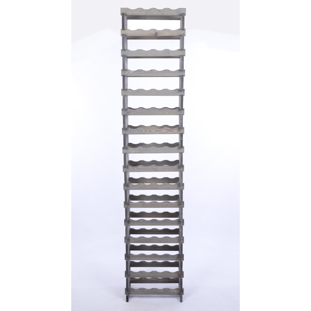 Stojak na wino regał modułowy na butelki 16x4 but WYSOKI BEZ NARZĘDZI