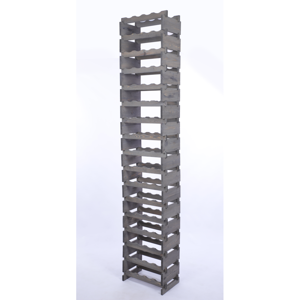 Stojak na wino regał modułowy na butelki 17x4 but WYSOKI BEZ NARZĘDZI