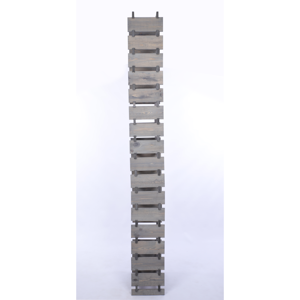 Stojak na wino regał modułowy na butelki 17x4 but WYSOKI BEZ NARZĘDZI