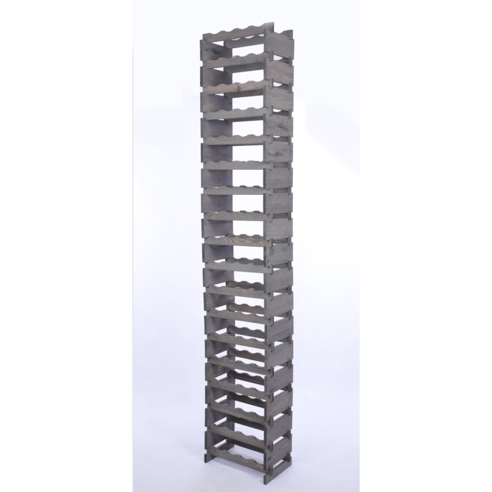 Stojak na wino regał modułowy na butelki 18x4 but WYSOKI BEZ NARZĘDZI