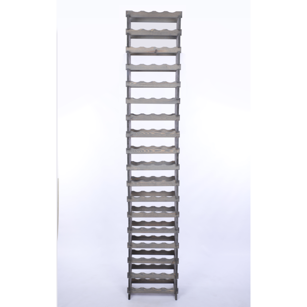 Stojak na wino regał modułowy na butelki 18x4 but WYSOKI BEZ NARZĘDZI