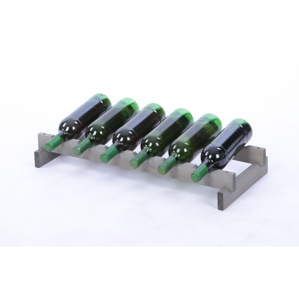 Stojak na butelki regał modułowy na wino 1x6 but POLSKI EKO BEZ NARZĘDZI