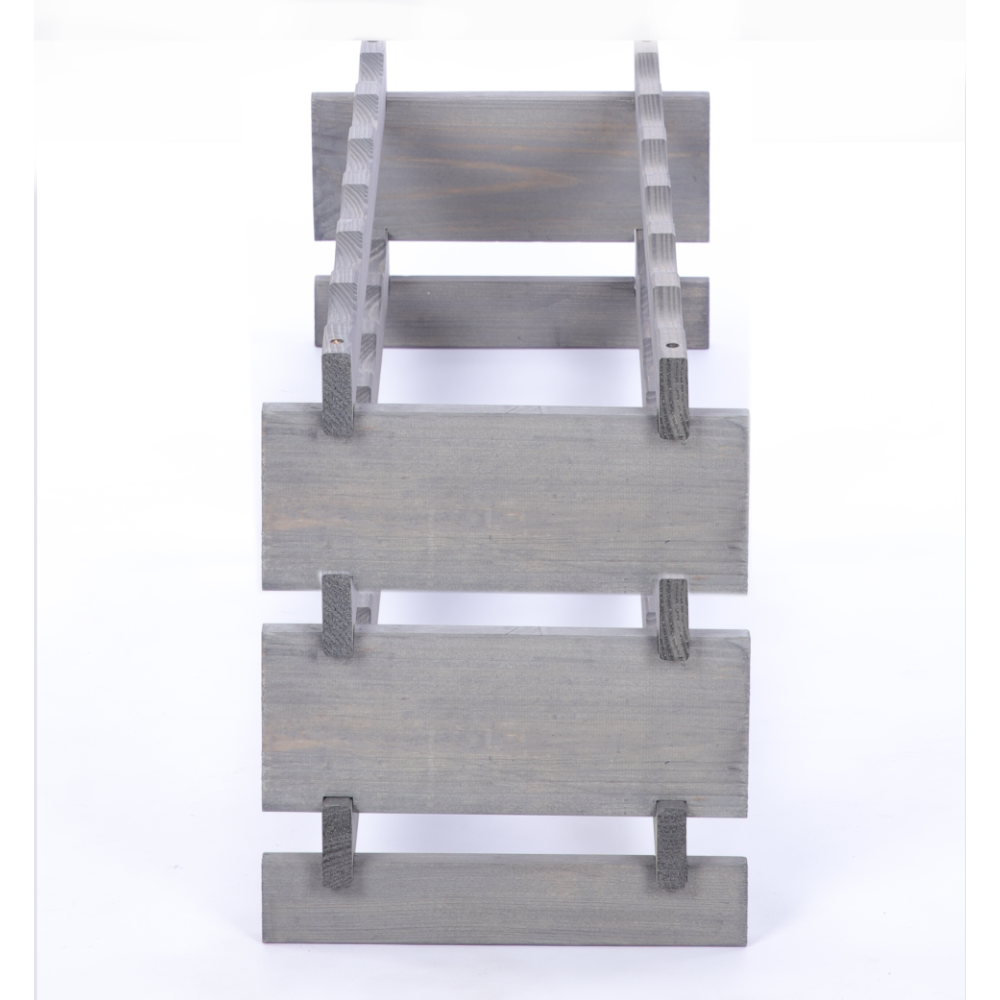 Stojak na butelki regał modułowy na wino 3x6 but POLSKI EKO BEZ NARZĘDZI