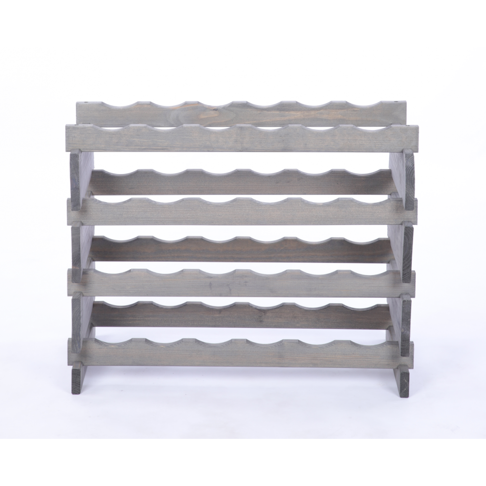 Stojak na butelki regał modułowy na wino 4x6 but POLSKI EKO BEZ NARZĘDZI