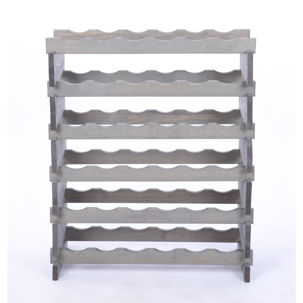 Stojak na butelki regał modułowy na wino 6x6 but BUDUJ JAK KLOCKI ECO