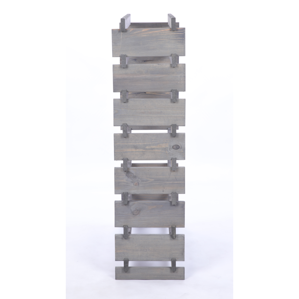 Stojak na butelki regał modułowy na wino 8x6 but POLSKI EKO BEZ NARZĘDZI