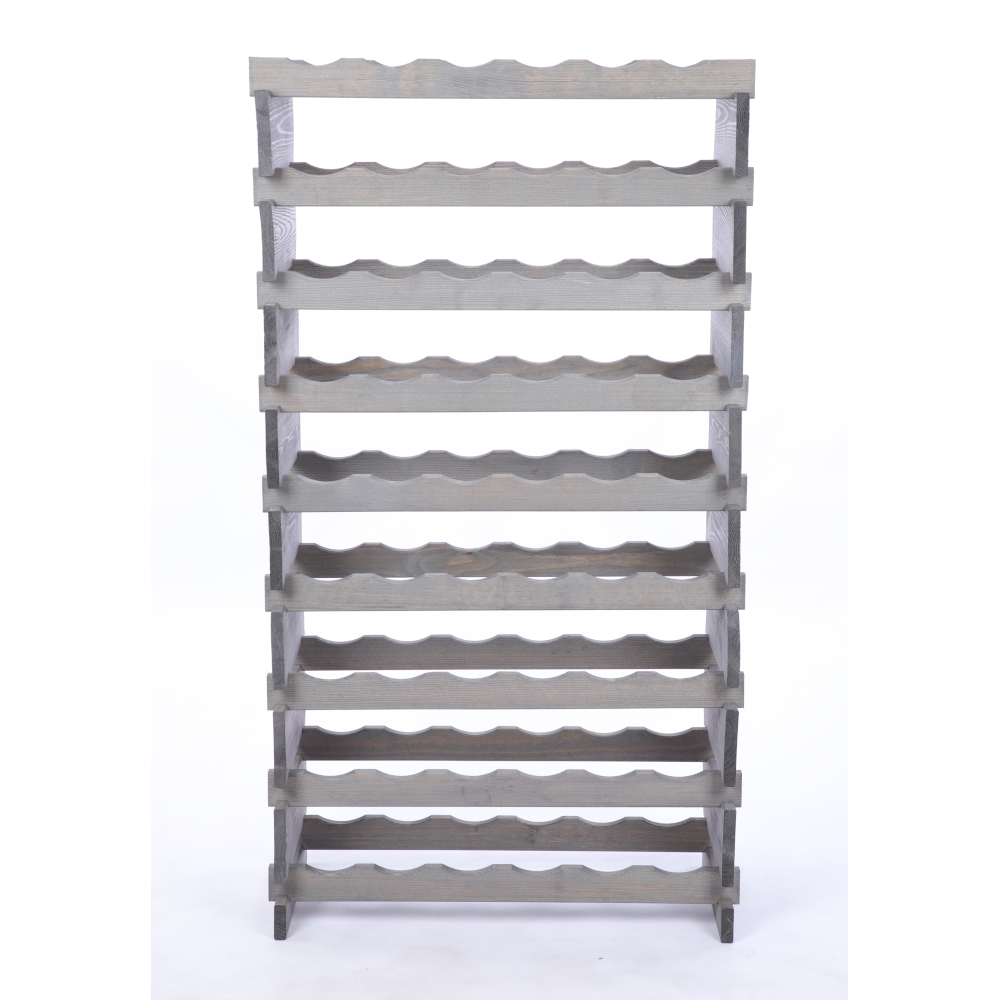 Stojak na butelki regał modułowy na wino 9x6 but POLSKI EKO BEZ NARZĘDZI