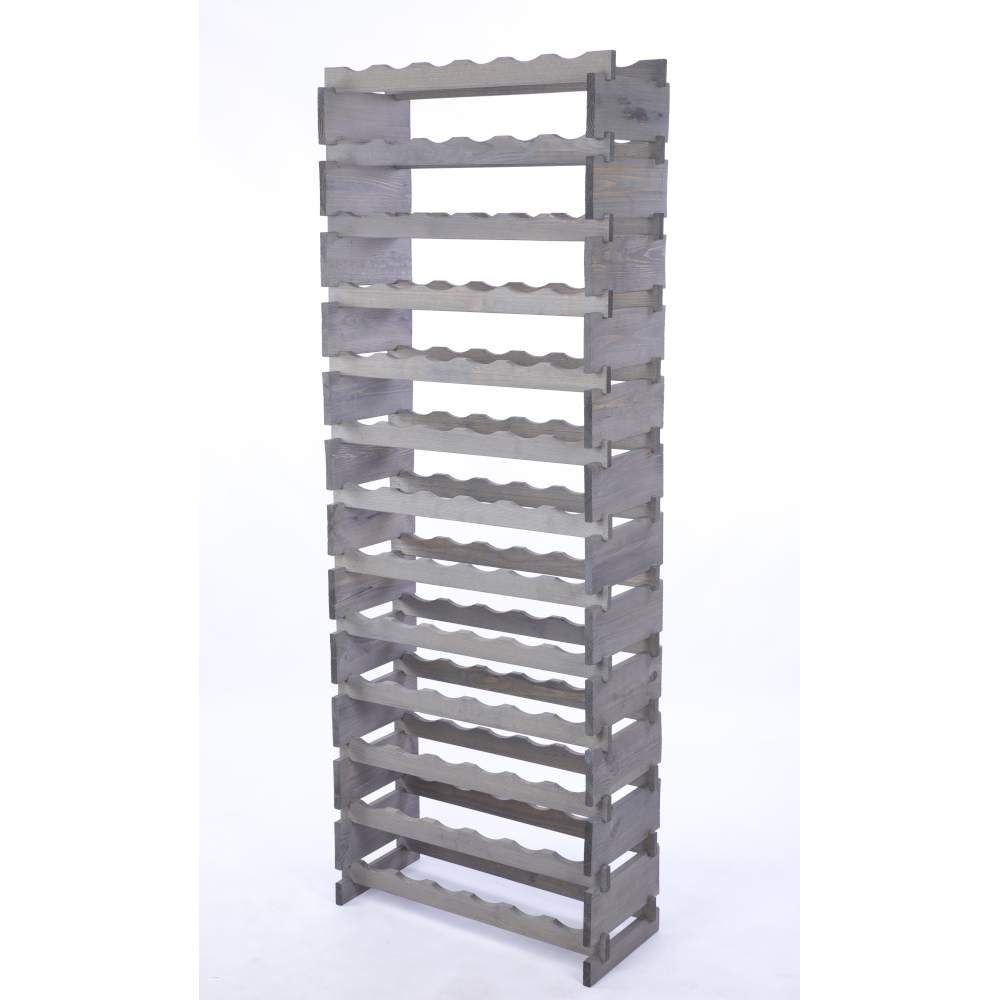 Stojak na butelki regał modułowy na wino 13x6 but POLSKI EKO BEZ NARZĘDZI