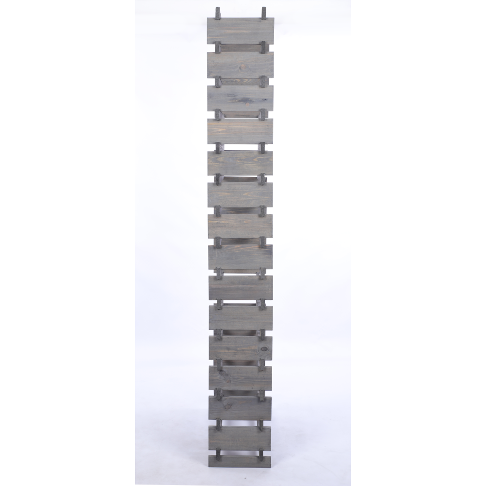 Stojak na butelki regał modułowy na wino 15x6 but WYSOKI BEZ NARZĘDZI