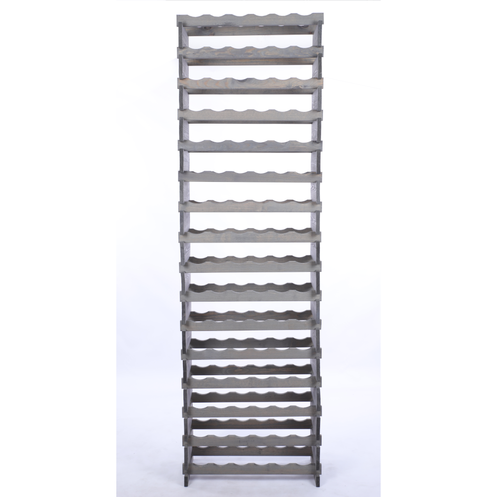 Stojak na butelki regał modułowy na wino 16x6 but WYSOKI BEZ NARZĘDZI