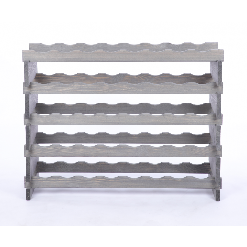 Stojak na wino regał modułowy na butelki 5x8 but BUDUJ JAK KLOCKI EKO