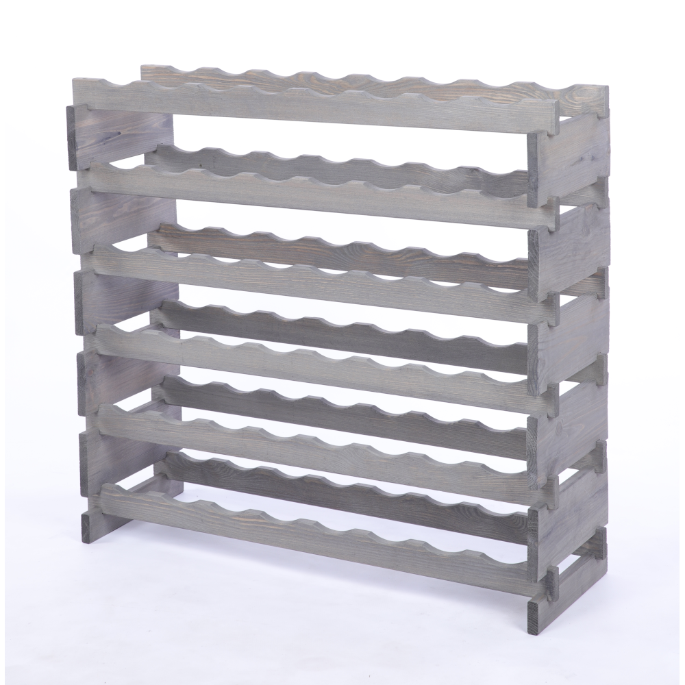 Stojak na wino regał modułowy na butelki 6x8 but BUDUJ JAK KLOCKI EKO