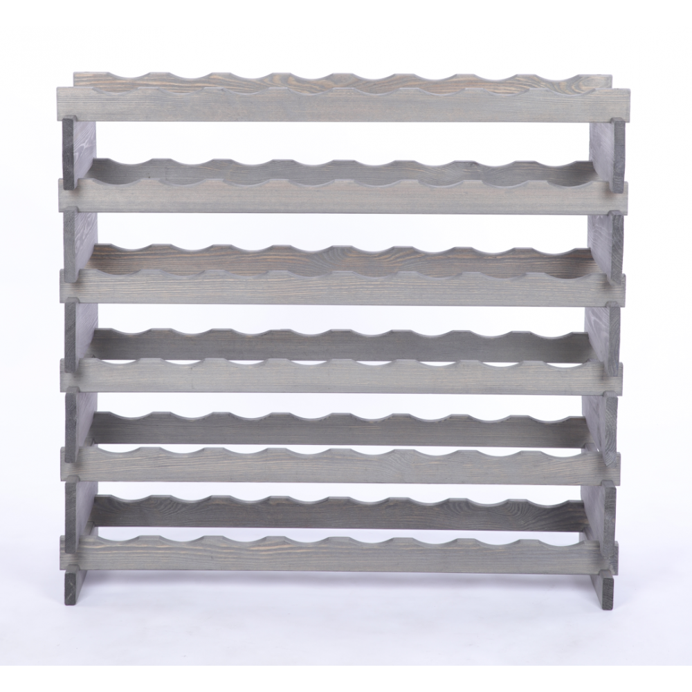 Stojak na wino regał modułowy na butelki 6x8 but BUDUJ JAK KLOCKI EKO