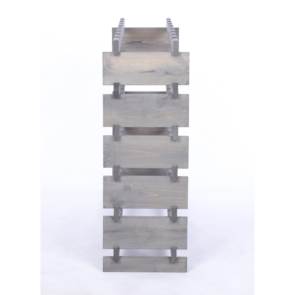 Stojak na wino regał modułowy na butelki 6x8 but BUDUJ JAK KLOCKI EKO