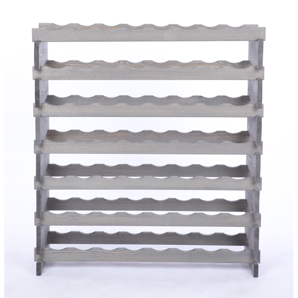 Stojak na wino regał modułowy na butelki 7x8 but BUDUJ JAK KLOCKI EKO