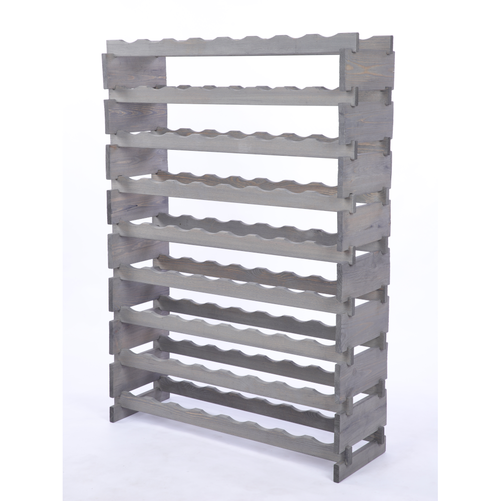 Stojak na wino regał modułowy na butelki 9x8 but WSZYSTKIE TYPY BUTELEK