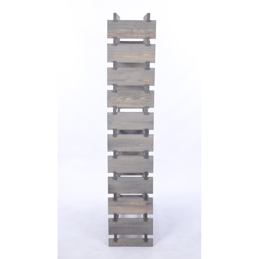 Stojak na wino regał modułowy na butelki 11x8 but DUŻY MONTAŻ BEZ NARZĘDZI