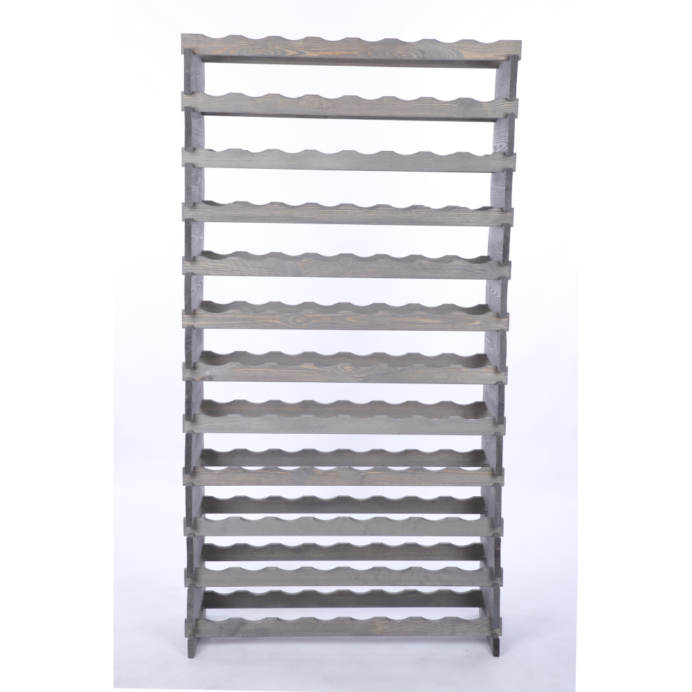 Stojak na wino regał modułowy na butelki 12x8 but DUŻY MONTAŻ BEZ NARZĘDZI