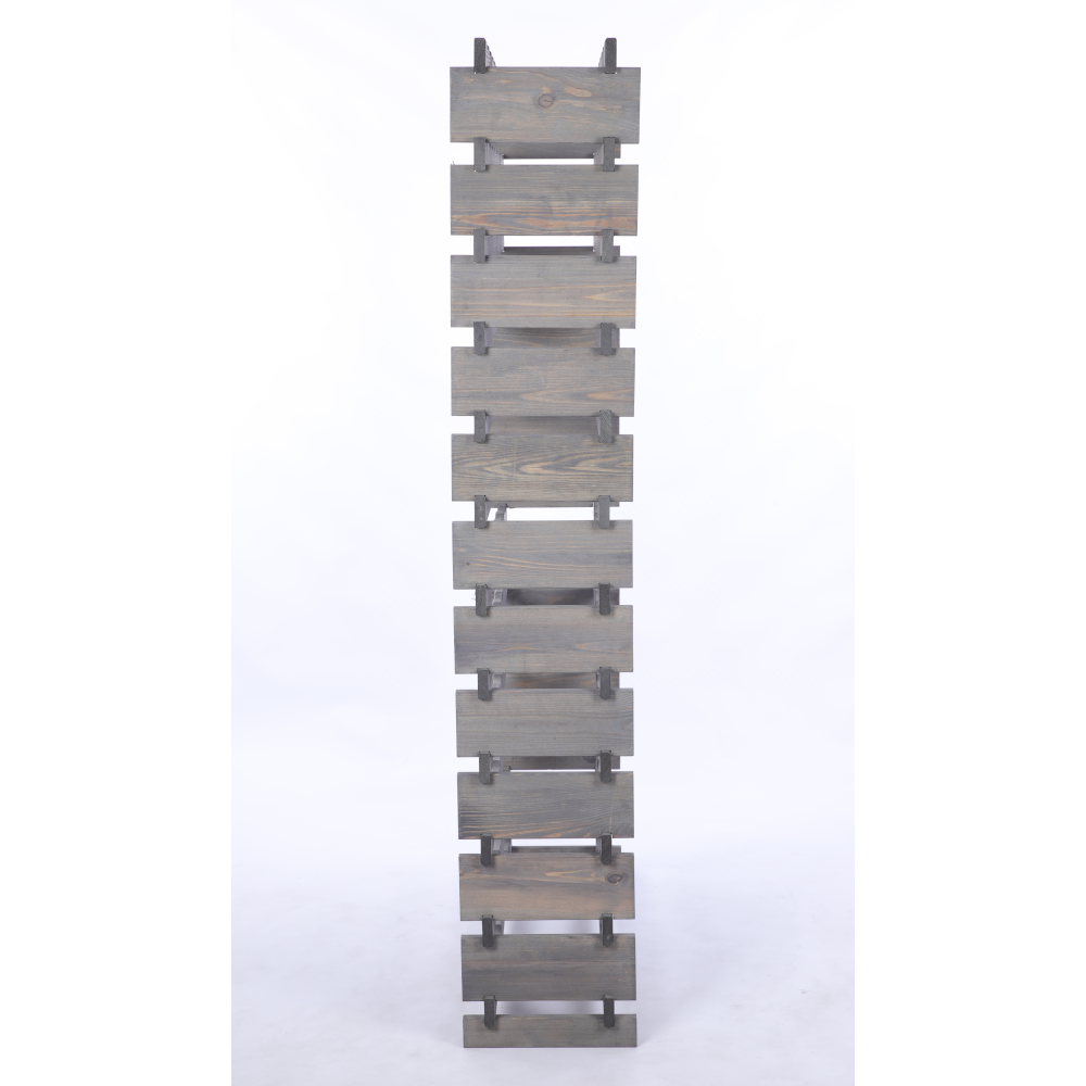 Stojak na wino regał modułowy na butelki 12x8 but DUŻY MONTAŻ BEZ NARZĘDZI