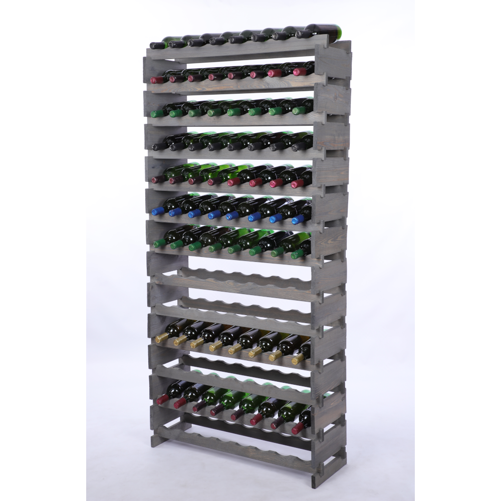 Stojak na wino regał modułowy na butelki 13x8 but WSZYSTKIE TYPY BUTELEK