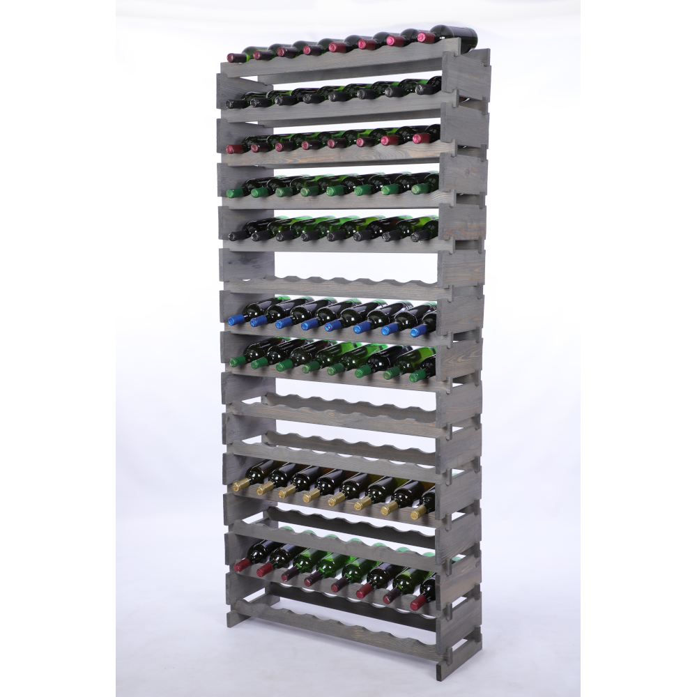 Stojak na wino regał modułowy na butelki 14x8 but WSZYSTKIE TYPY BUTELEK