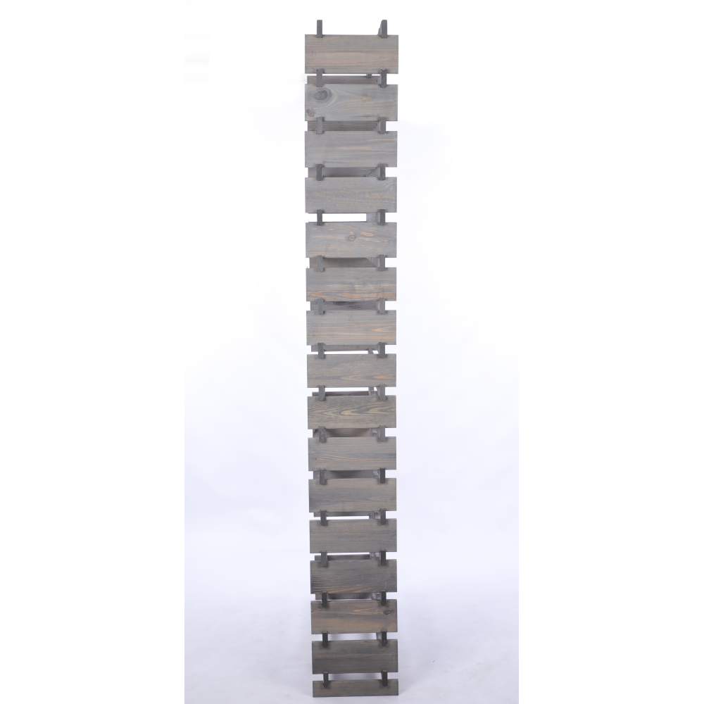 Stojak na wino regał modułowy na butelki 16x8 but WYSOKI BEZ NARZĘDZI