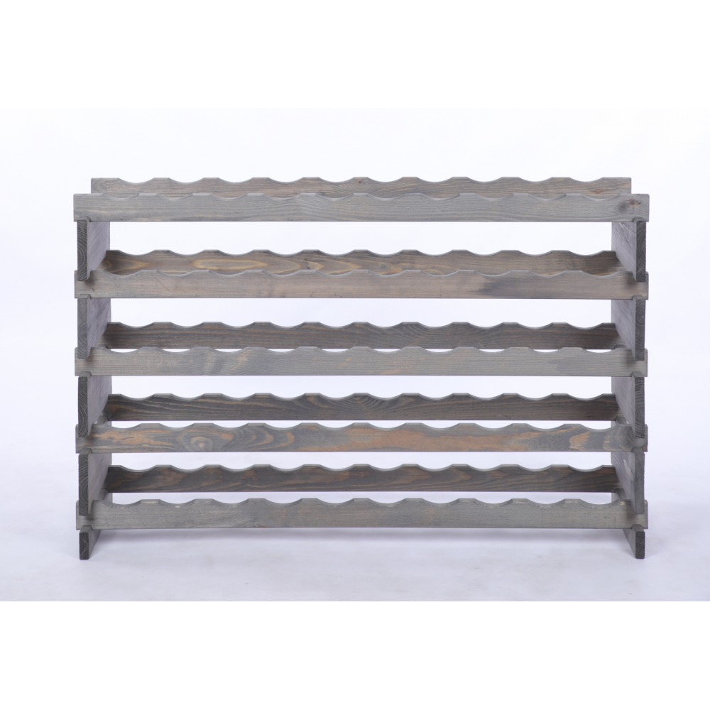 Stojak na wino regał modułowy na butelki 5x10 but BUDUJ JAK KLOCKI EKO